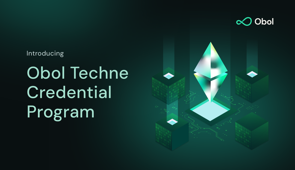 Introducing the Obol Techne Credential